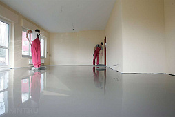 Стяжка пола: особенности материалов